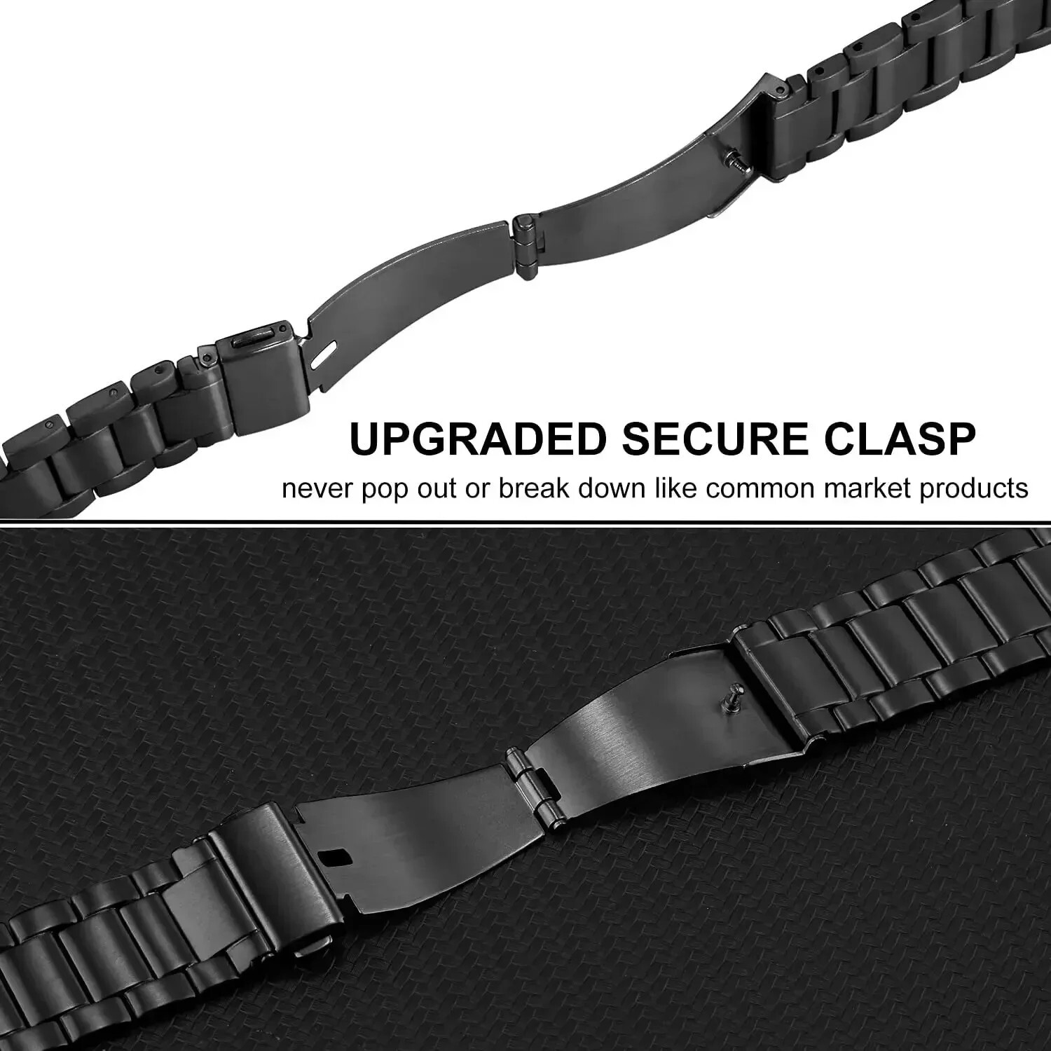 18mm 20mm 22mm Titanium Watch Band Wrist Strap Quick Release Universal Bracelet