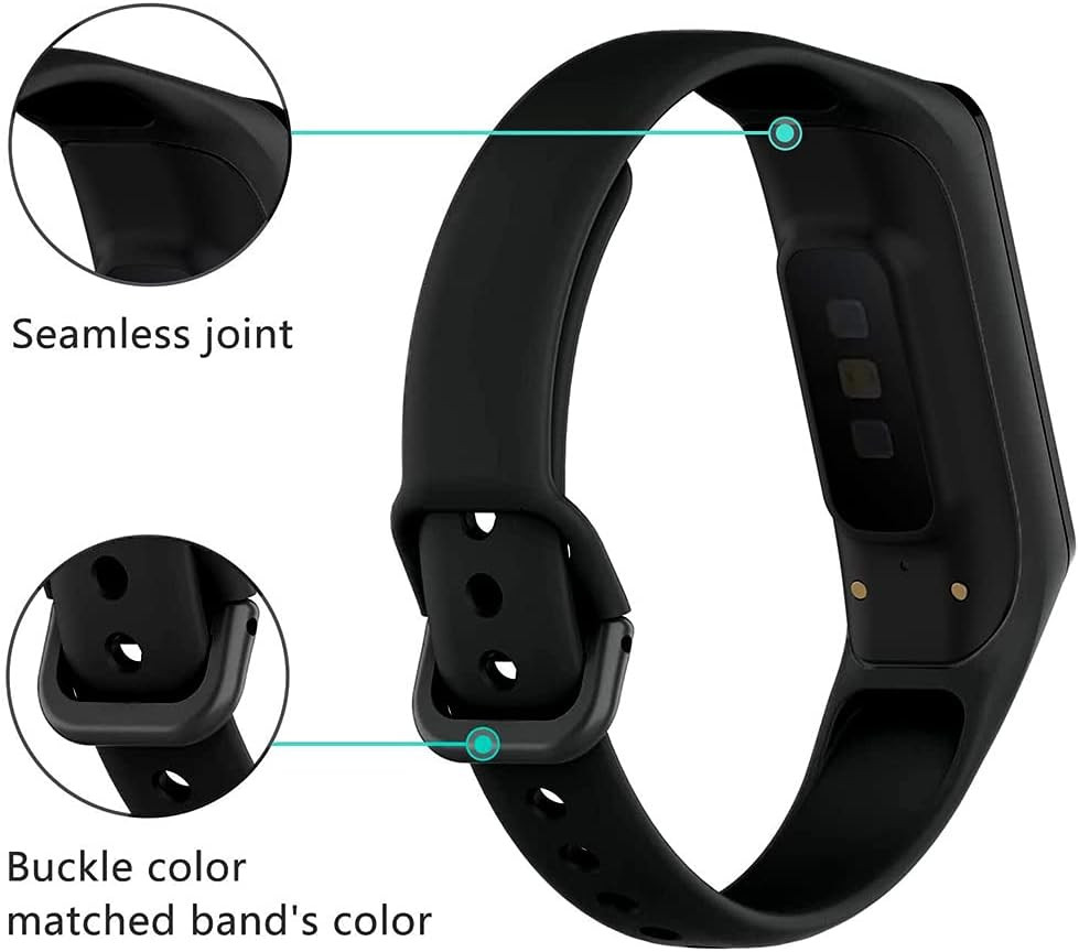 6 Pack Replacement Bands Compatible with Samsung Galaxy Fit 2 SM-R220 for Women