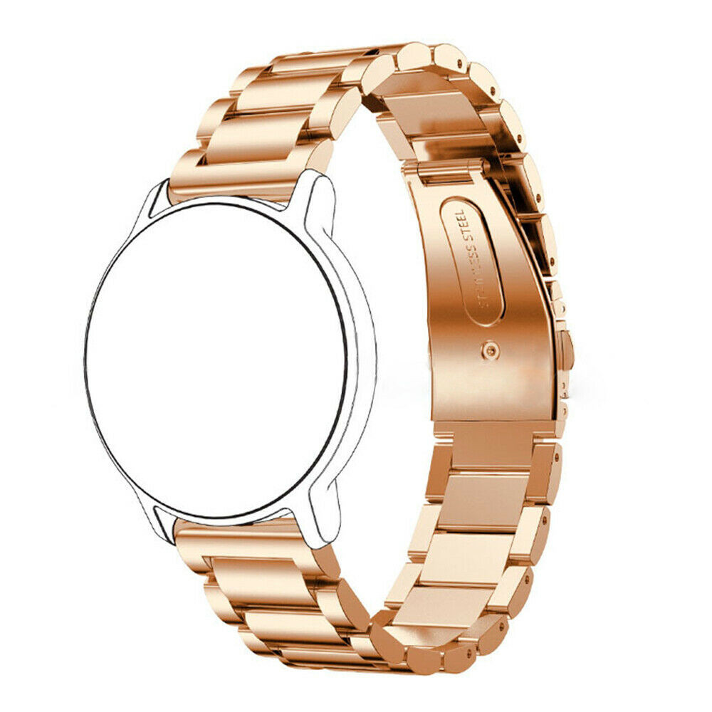 Stainless Steel Strap Band Clasp Metal Watch Bracelet Replacement 18/20/22mm USA