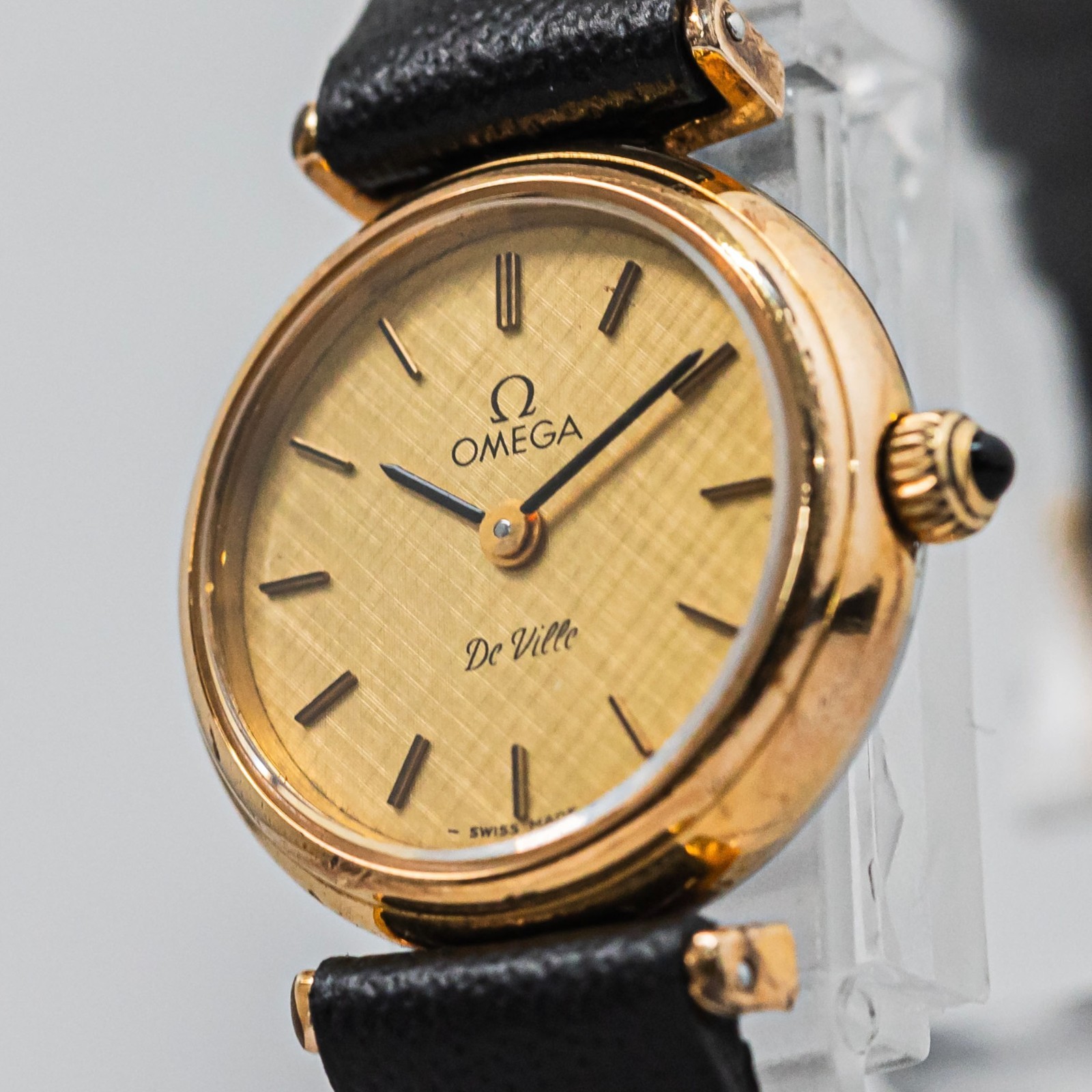 *Vintage 1979* OMEGA De Ville Cal.625 Manual Winding Gold Swiss Made 22mm Womens