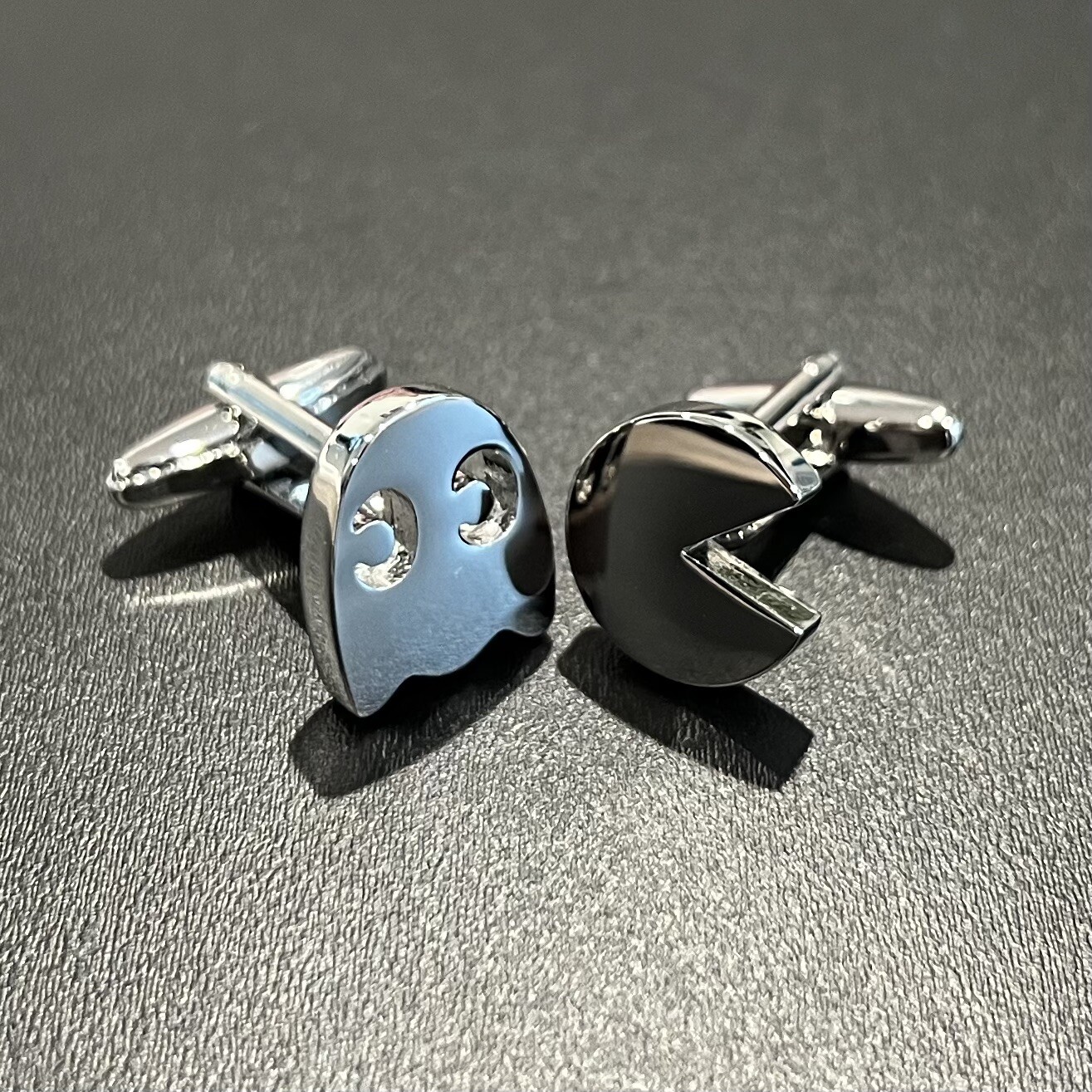 Arcade Game Pac-Man Ghost Cufflinks For Men Birthday Wedding Gift