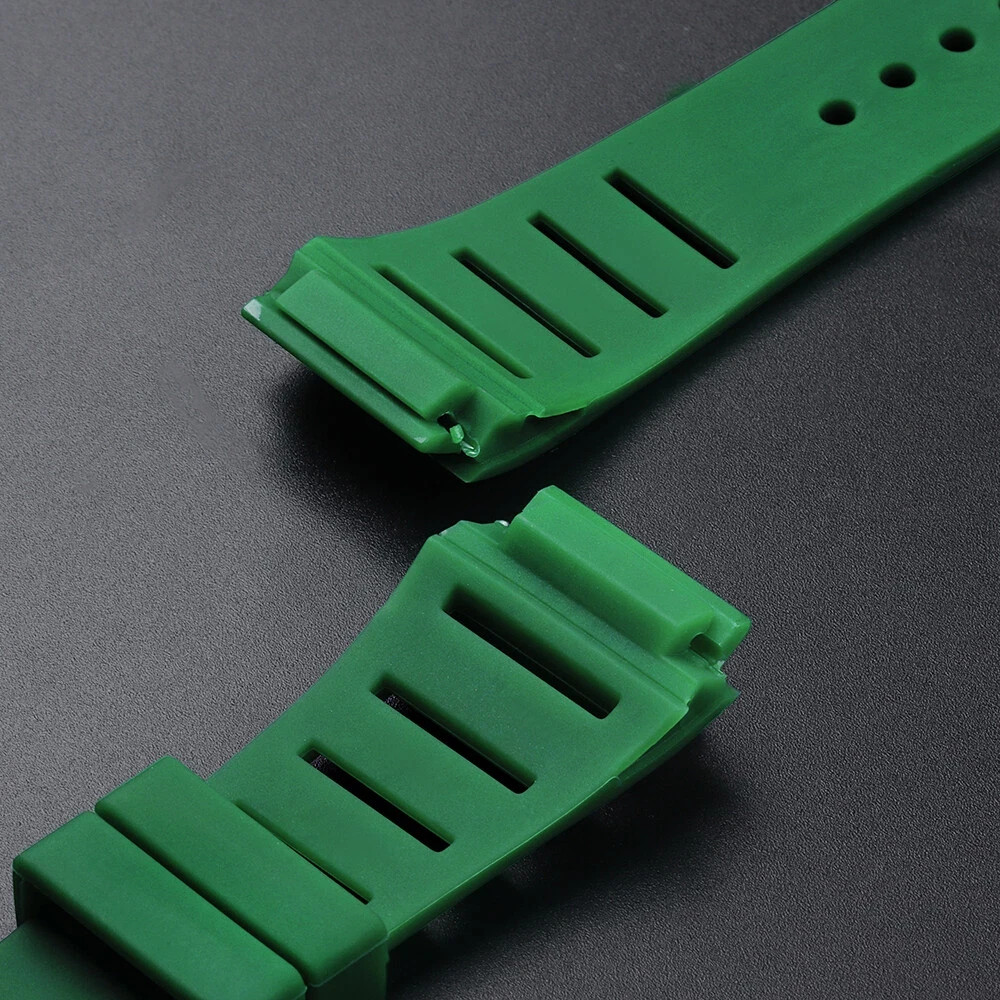 Rubber Watch Strap for Richard Mille Watch Bands Diving Silicone Sport 21mm*17mm