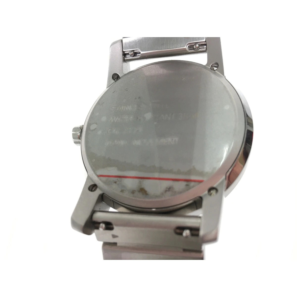 SONY Wena Smartwatch WN-WT01W White Quartz SS Wrist Three Hands Men’s Watch