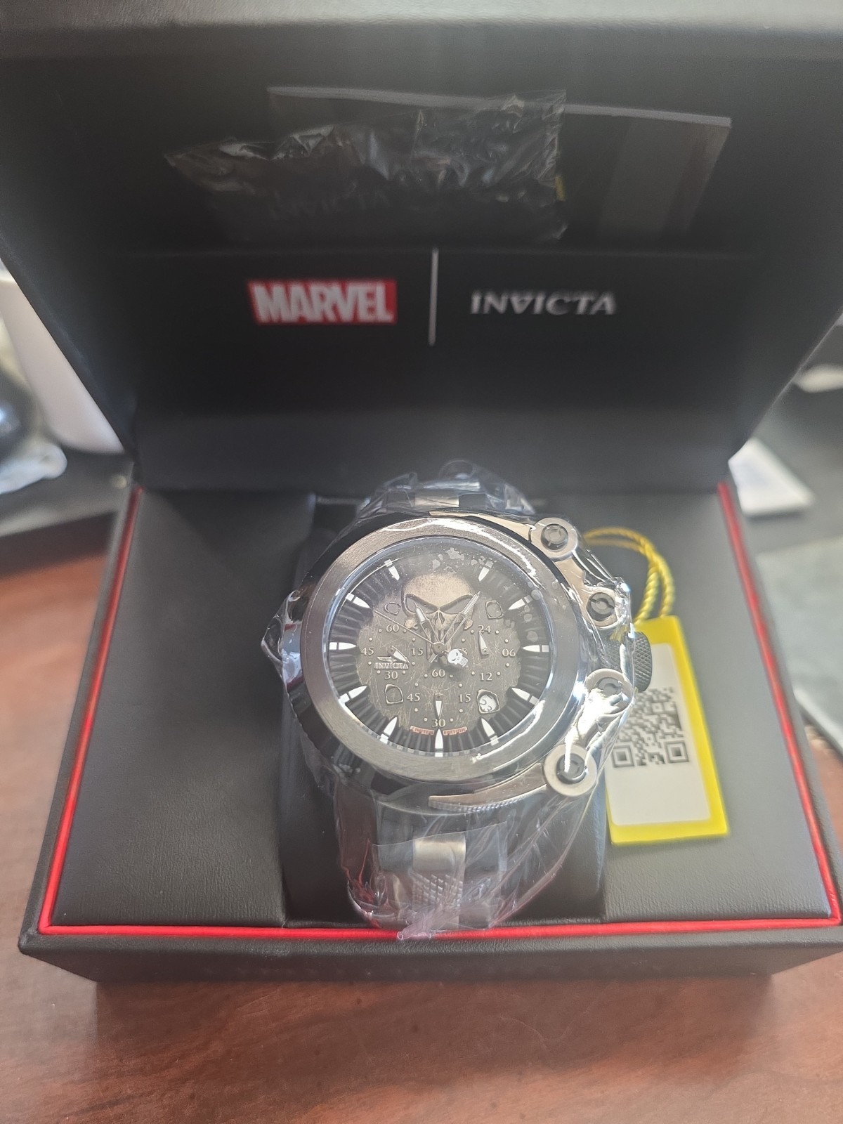 Invicta Marvel Punisher Men’s Limited Edition Chronograph Watch
