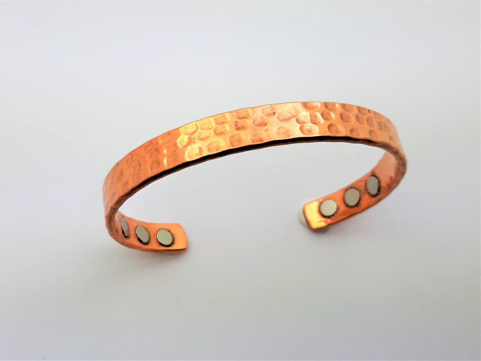 Magnetic pure copper adjustable bracelet with 6magnet,handmade,free UK delivery