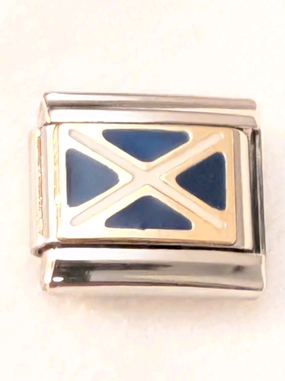 Authentic PS Charms Scotland Scottish Flag Classic Italian 9mm B153