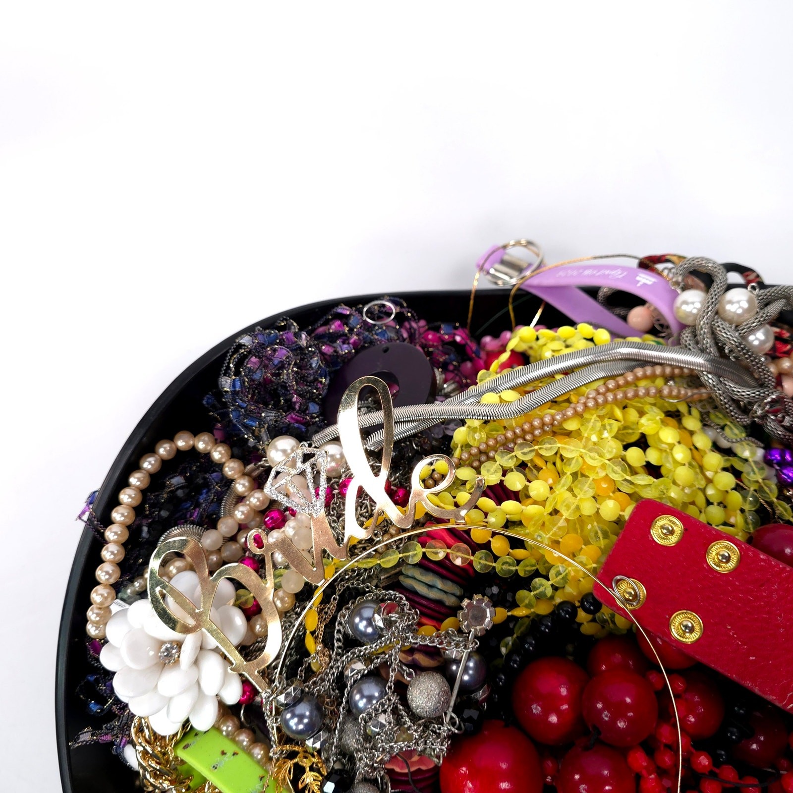 10 lb Vintage to Now Mixed Jewelry Lot Costume Craft Repair Junk Resale J45