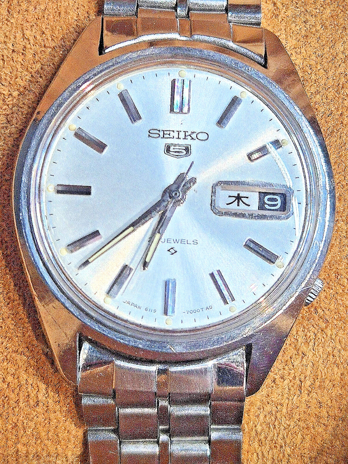Vintage Seiko 5 6119-7000 Automatic Watch – Jan 1968 – Freshly Serviced NOS Crys