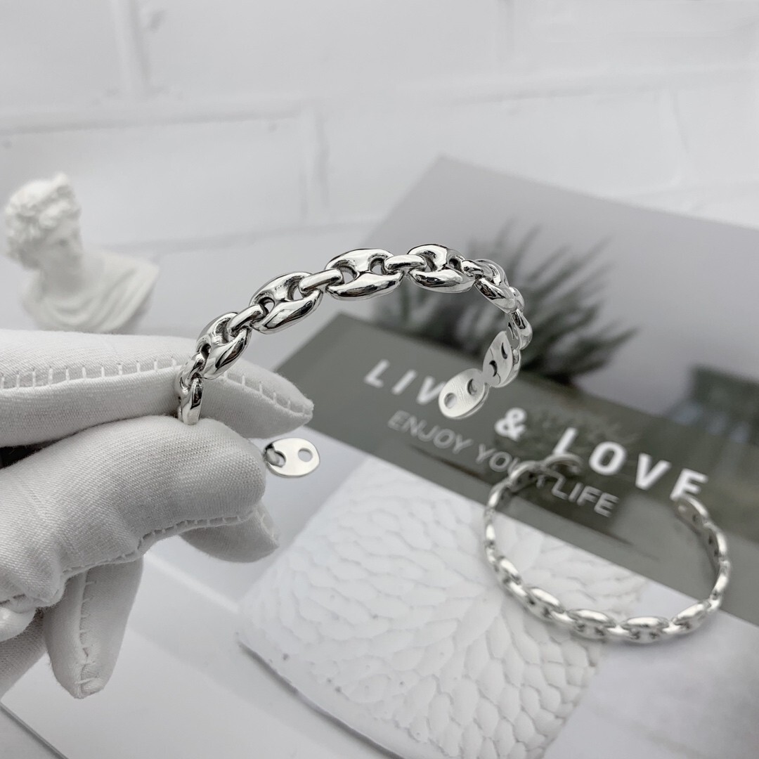 A25 Navy Style Bracelet Sterling Silver 925