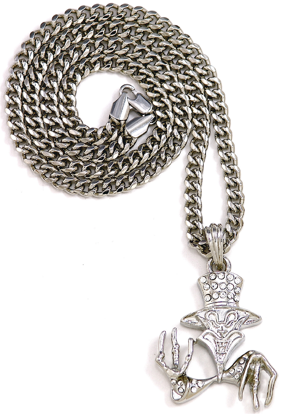 Ringmaster Necklace New Pendant 24 Inch Long Cuban Style Chain Insane