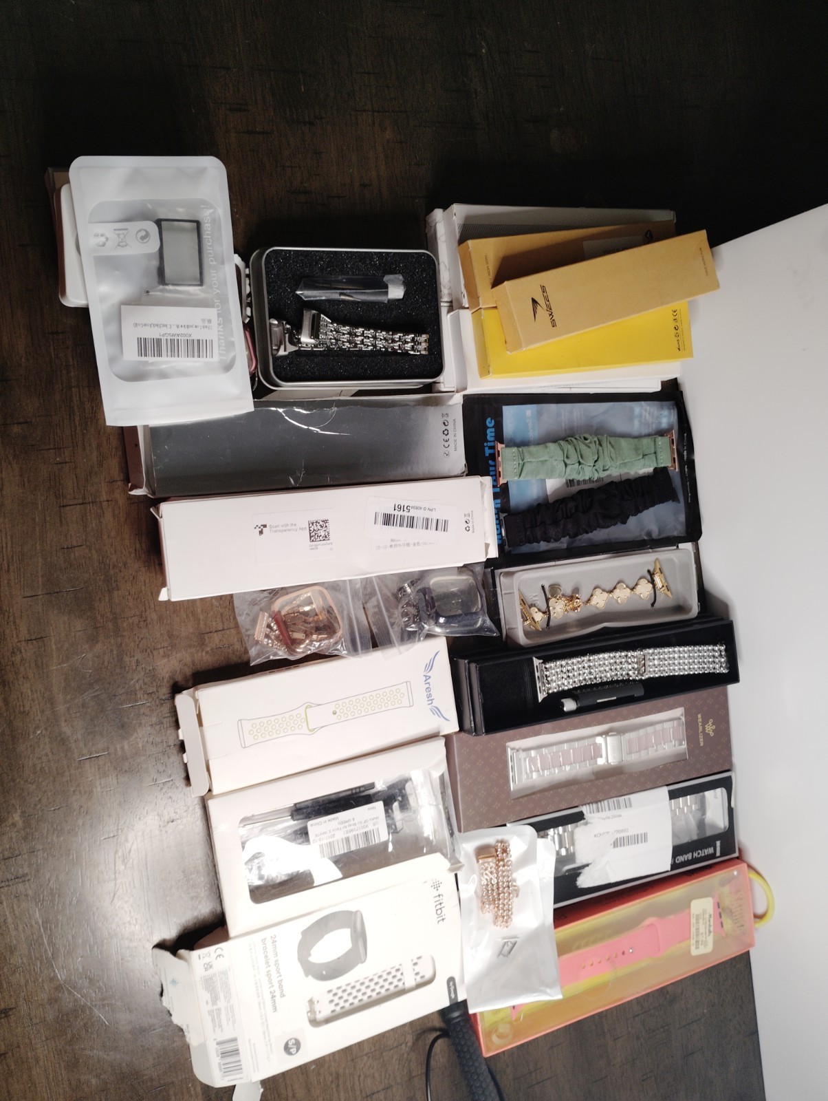 Assorted Watch Bands and Accessories Collection New In Package