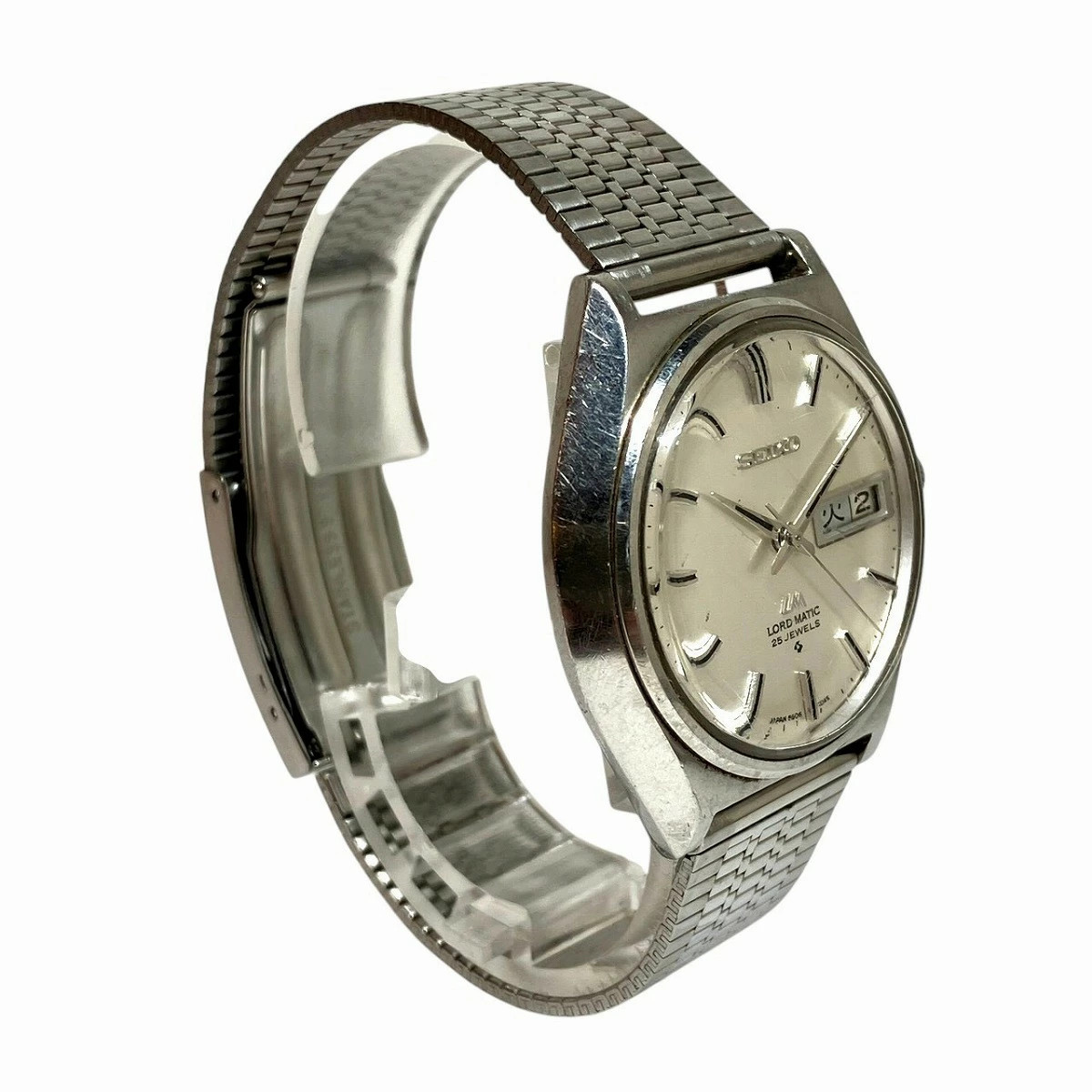 Seiko Lordmatic 5606-7010 Stainless Steel 37.1mm Silver Dial Automatic #WPW560