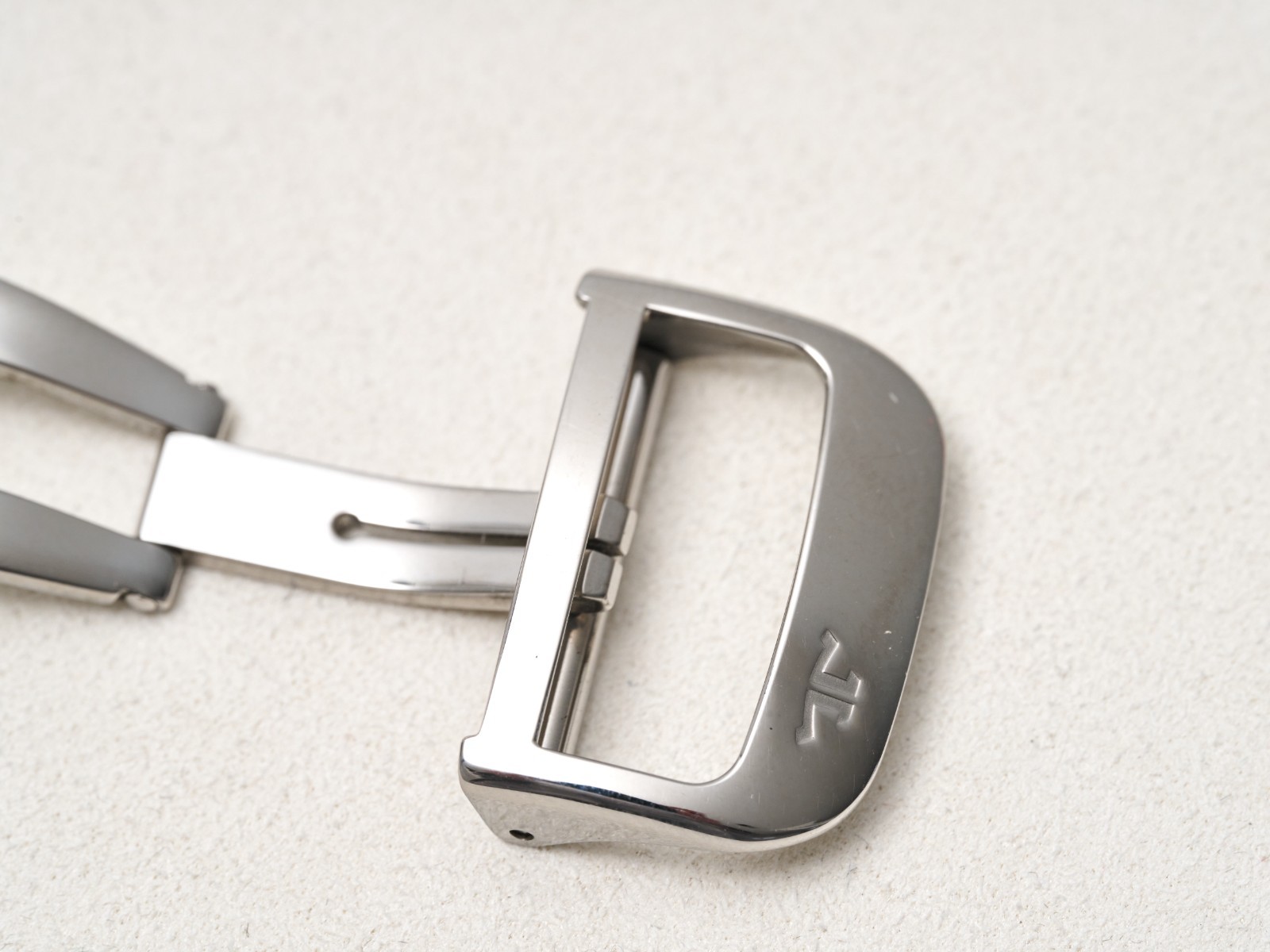 JLC 20mm Deployment Buckle Clasp Steel Double Fold Over Pin Buckle