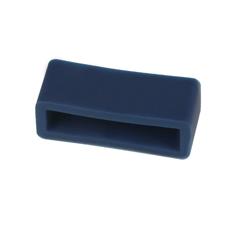 2 Pack Silicone Watch Strap Band Loop Hoop Retainer Buckle Holder Ring Keeper