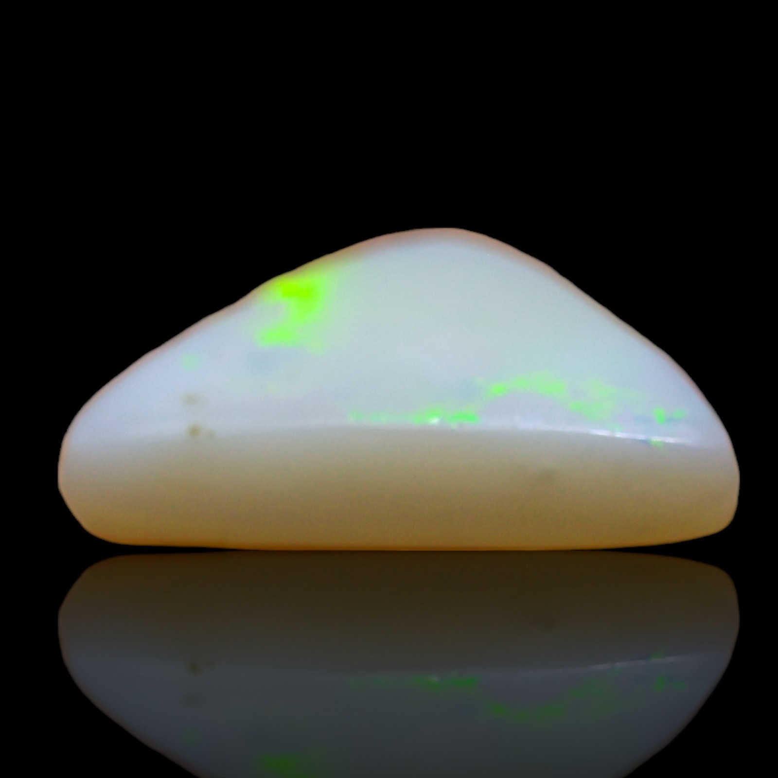 2.00 Cts Natural Fire Opal Gemstone Trillion Wire Wrap Cabochon 12x10x3 mm