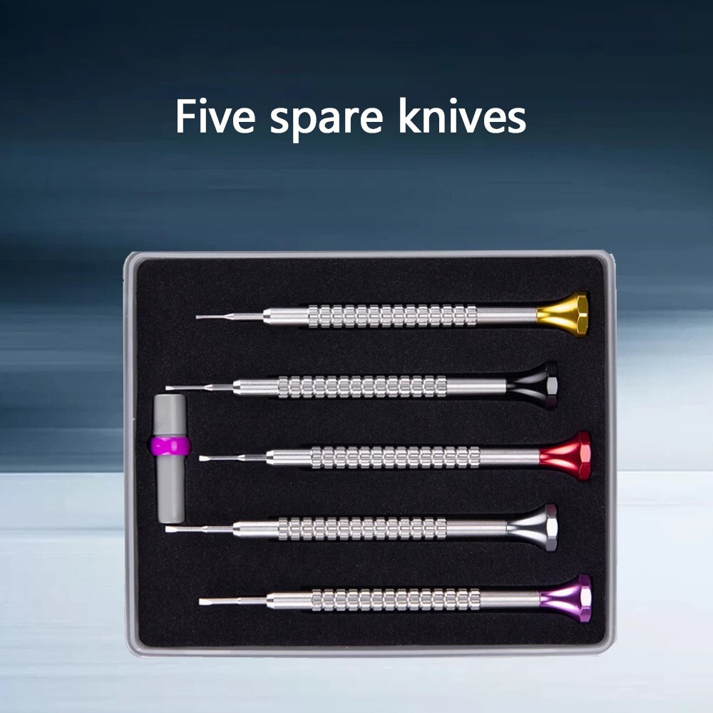 Watchmakers Screwdriver Set Stainless Steel Ergonomic Handles High Quality