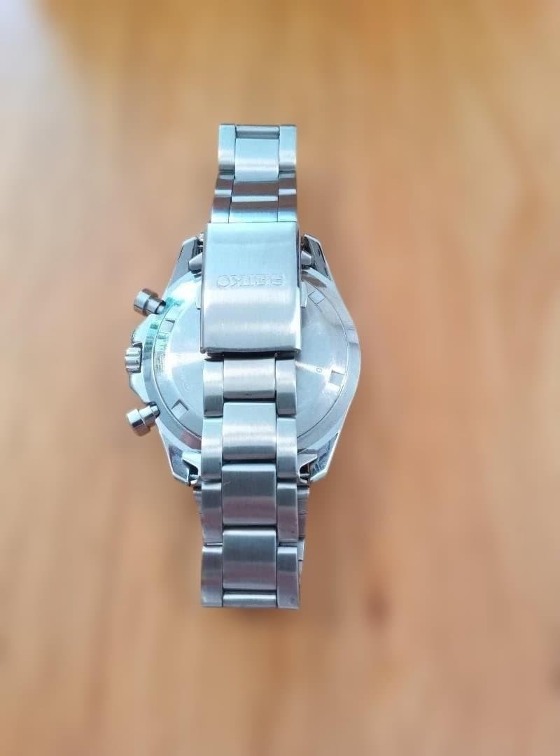 SEIKO N700S Shinkansen Kamome Debut Ltd. 5000 Chronograph Watch 8T63-01M0 Japan