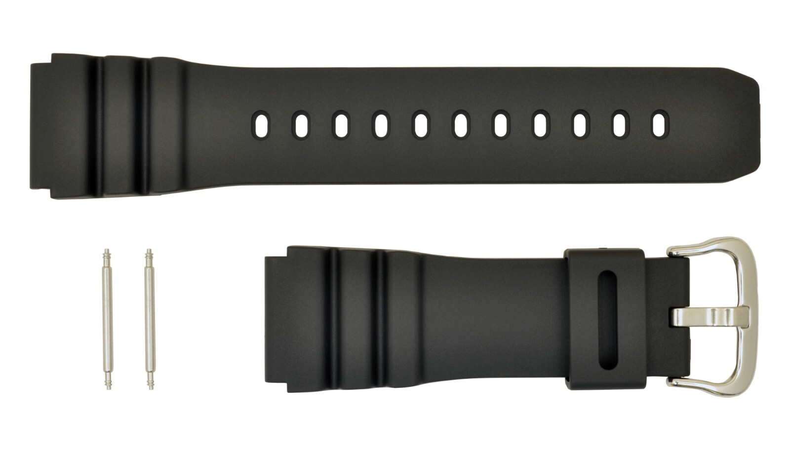 CASIO G-SHOCK Watch Band Strap diver MDV-106-1AV MDV-106-7AV Black Rubber Rods