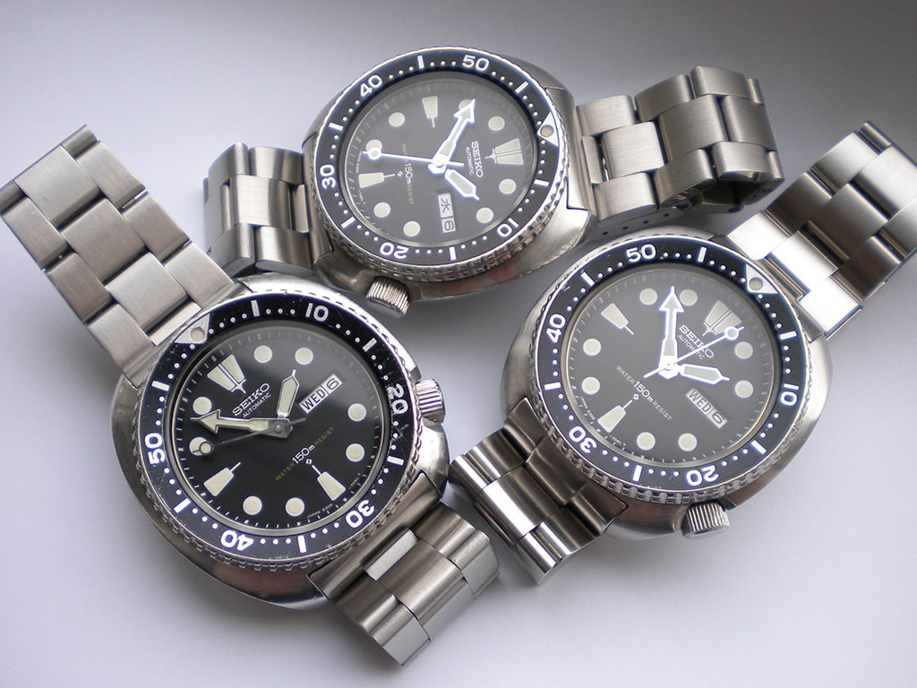 NEW 22MM OYSTER BRACELET FOLDED VINTAGE TURTLE DIVERS 6309-7040/7049 MEN’S WATCH