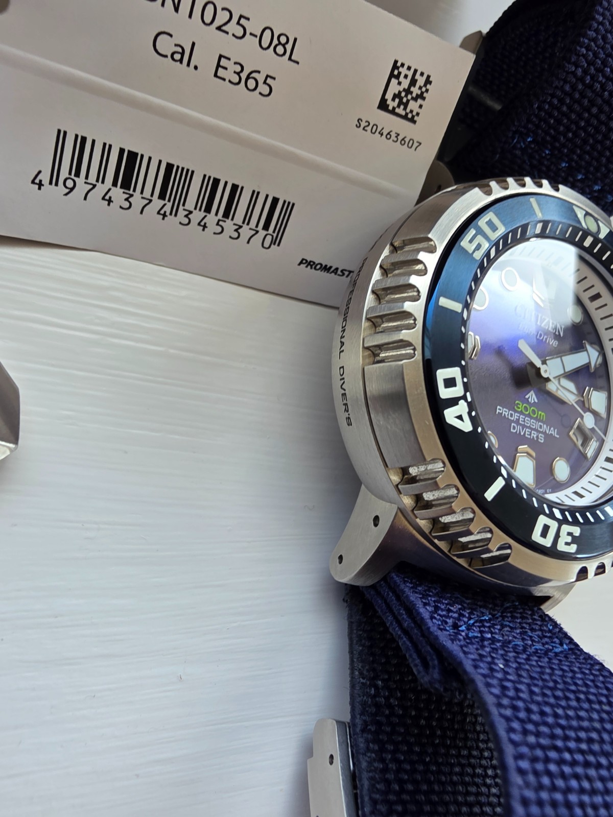 Citizen Promaster Dive BN1025-08L Unite with blue limited edition