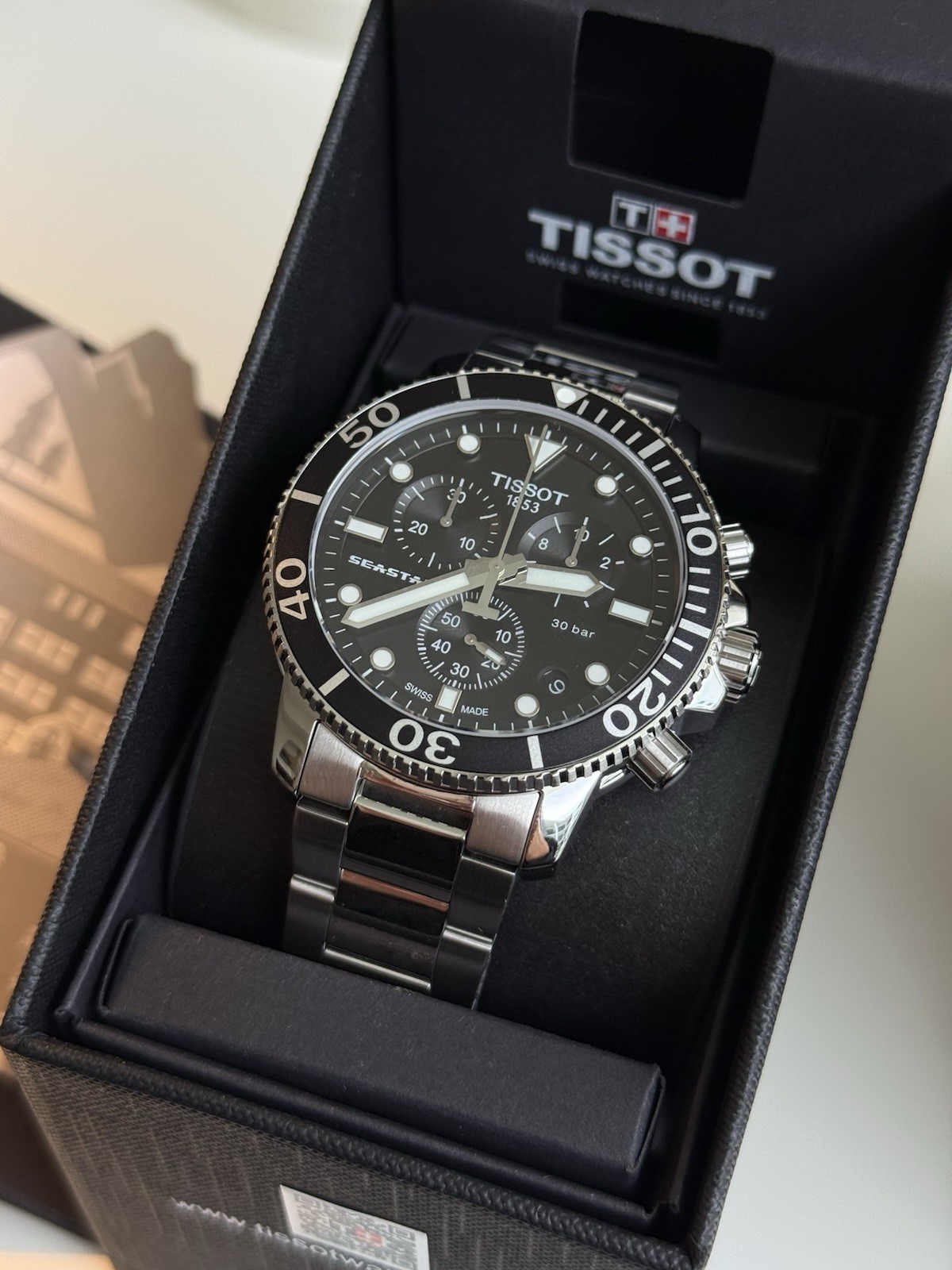 Tissot Seastar 1000 Men’s Black Watch – T120.417.11.051.00