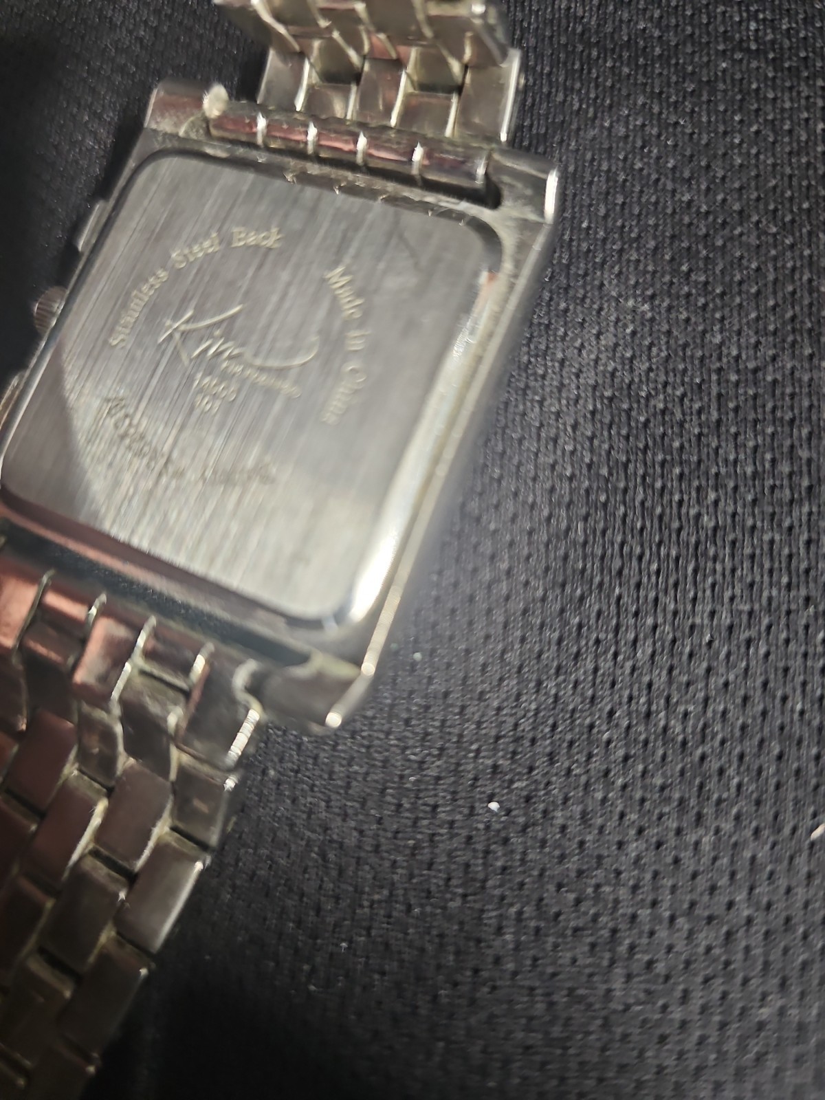 Kim Rogers Watch With A Silver Tone Link Band – VINTAGE Very Nice Piece