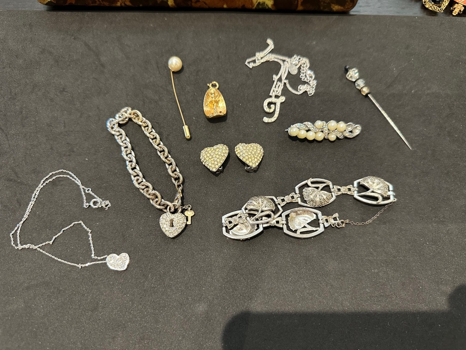 Mixed Bag of Mom’s Vintage Jewelry Valuable? Described as Best I Can Plus BONUS