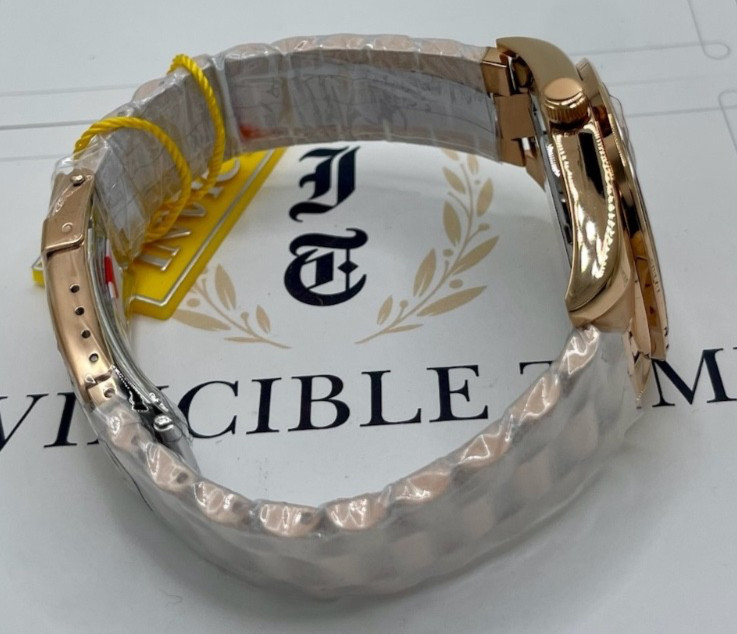 Invicta Elite Diamond 0.30 Carat Diamond Unisex Watch – 38mm, Rose Gold (48766)