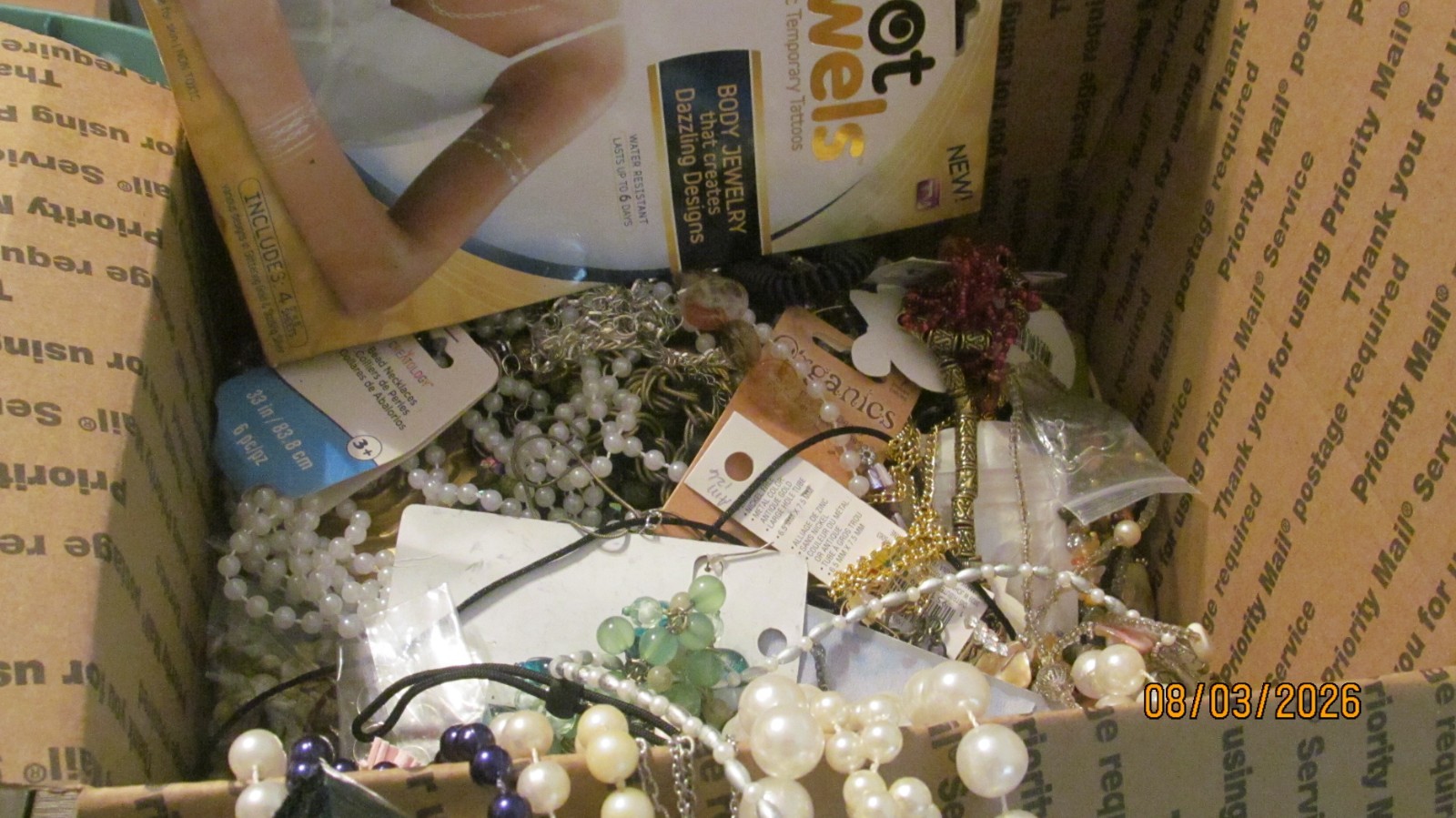 New/Vintage 10 lb junk drawer- jewelry supplies- good wearable jewelry