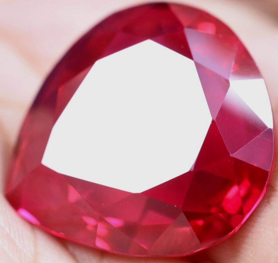 Natural 68.10 Ct Mogok Pink Huge Ruby Sparkling GGL Certified Loose Gemstone