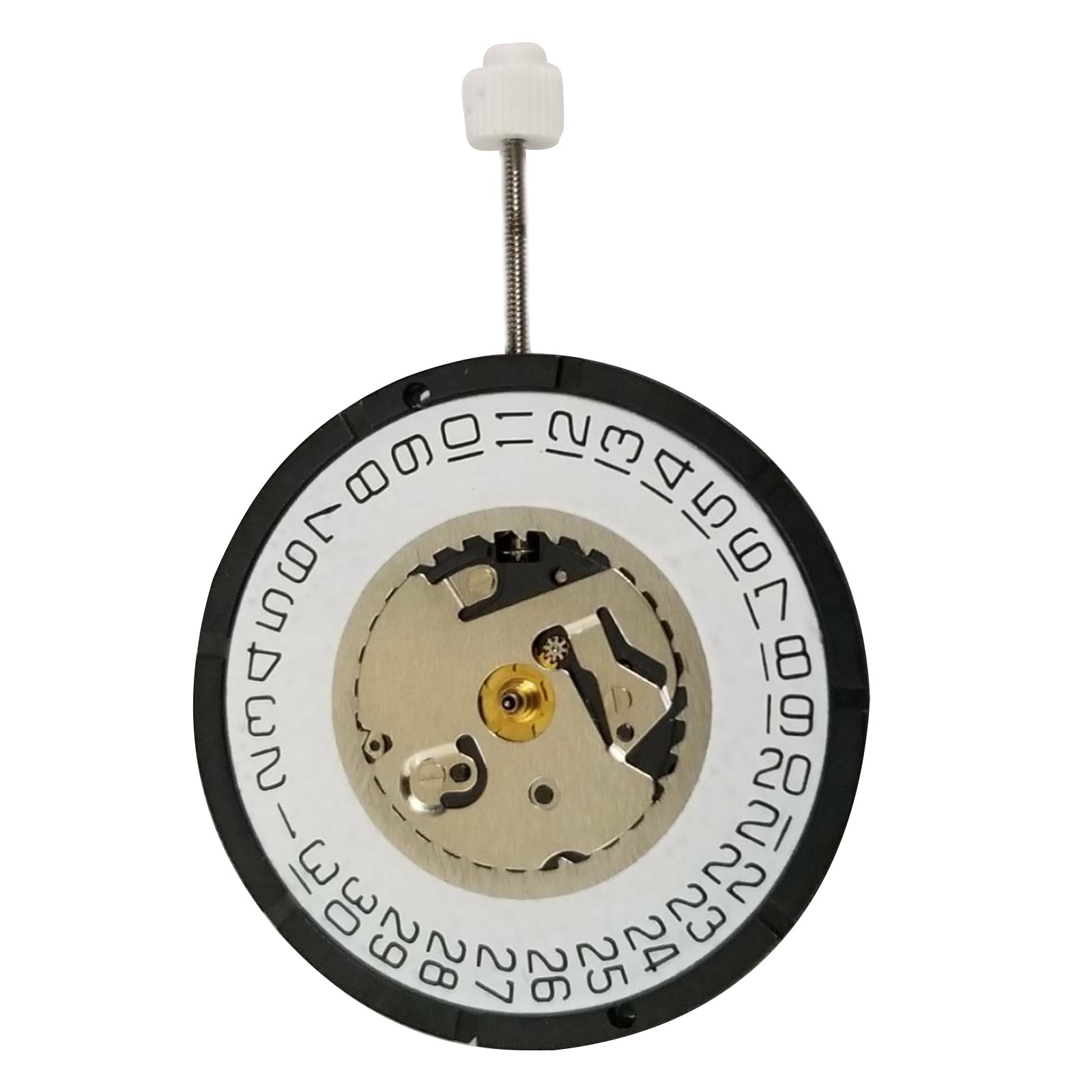 25.6mm 3 Hands/Pins/Needles Date @ 3 Quartz Watch Movement For ISA 2331/103 A