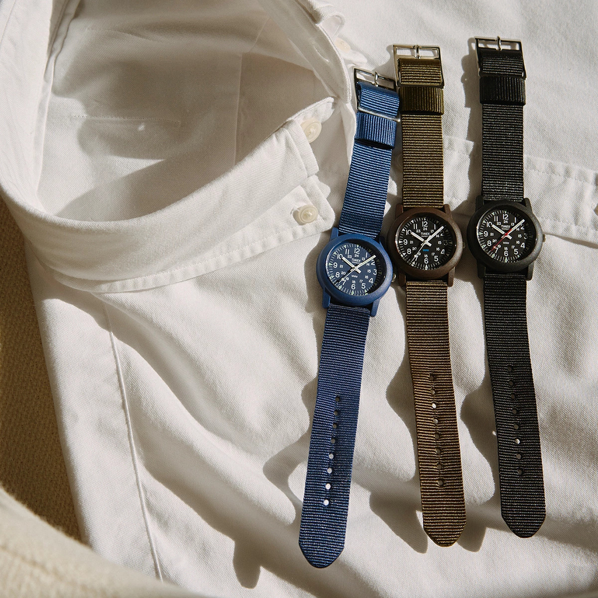 Timex Camper 34mm Quartz Blue Case “Phantom Blue” Limited Reissue Watch R841020