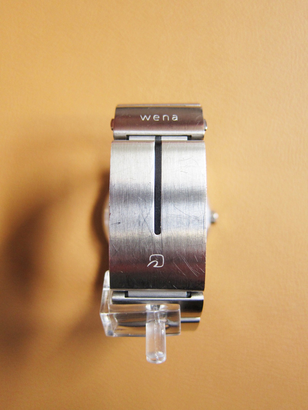 SONY / Citizen Wena WN-WT01S Silver 3 Hands Watch w/ Grey Dial (MADE IN JAPAN)
