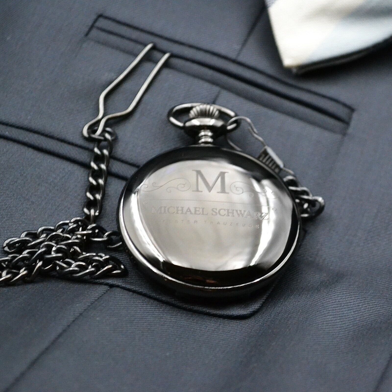 Pocket Watch with Engraving Colour Selection Pocket Watch Aurum