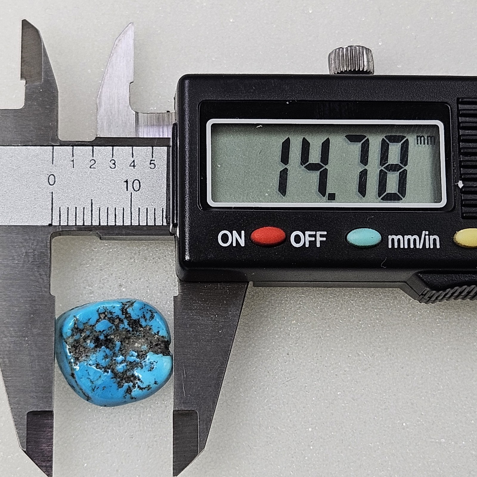 Estate 6.8 Carat Freeform Turquoise Nugget Cabochon Seafoam Unbacked Navada TQ