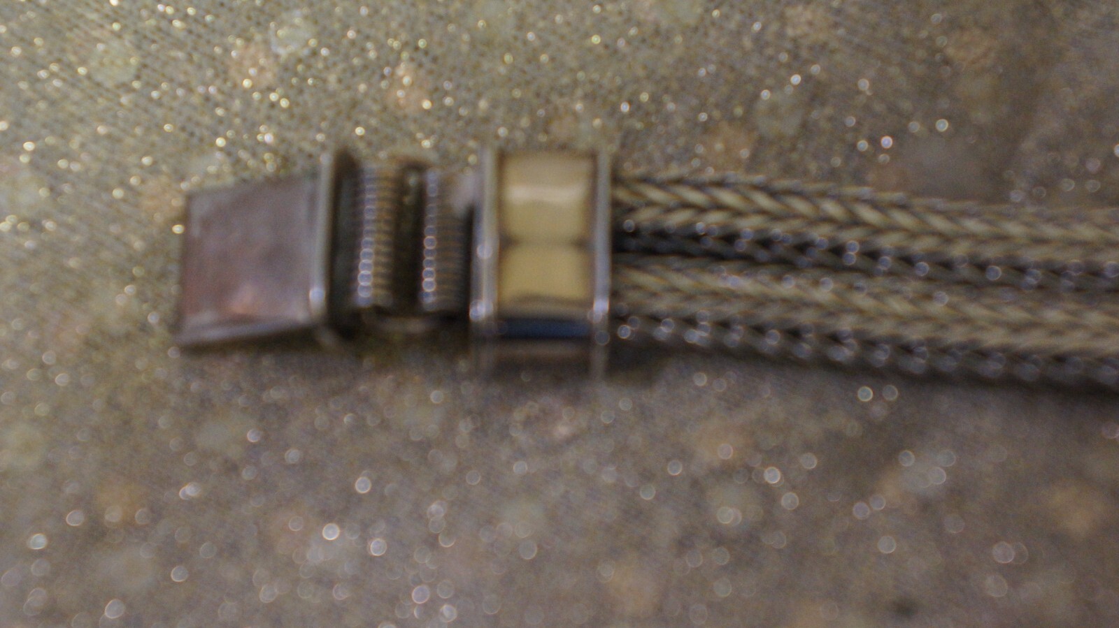 .925 STERLING SILVER BRACELET 2.5″ CLOSED 8″ LONG