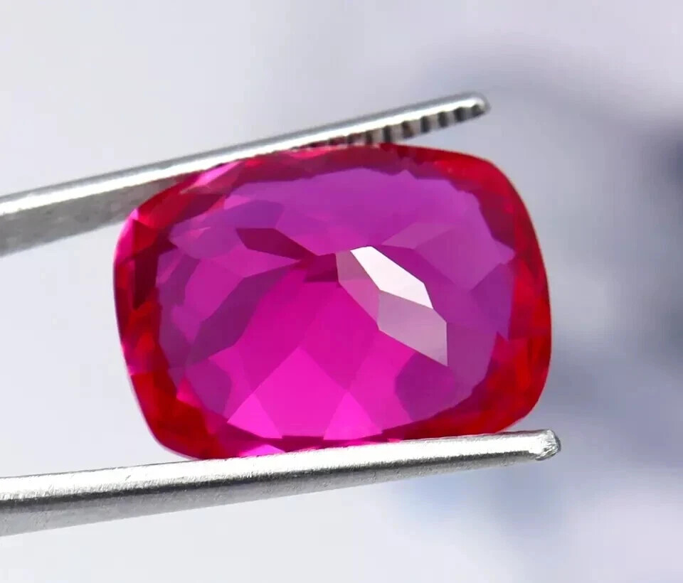 AGL Certified Natural Pink Sapphire 7.00 Ct Cushion Cut Stunning Loose Gemstone