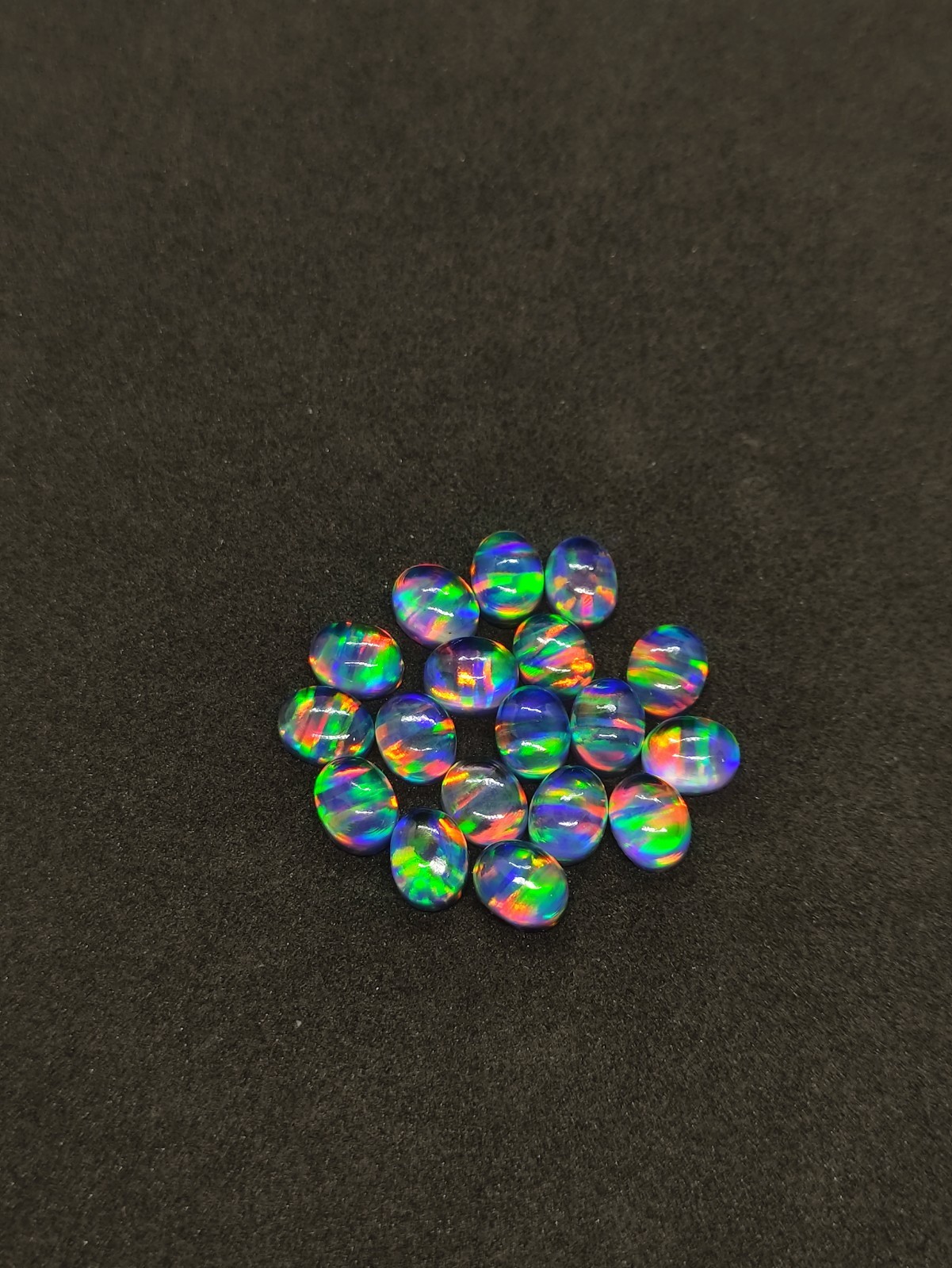 Brilliant Oval Opal & Quartz Fire Doublets – Size as Per Variation