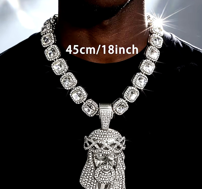 Fashionable Individual Gothic Style Pendant Necklace, Men’S Music Festival