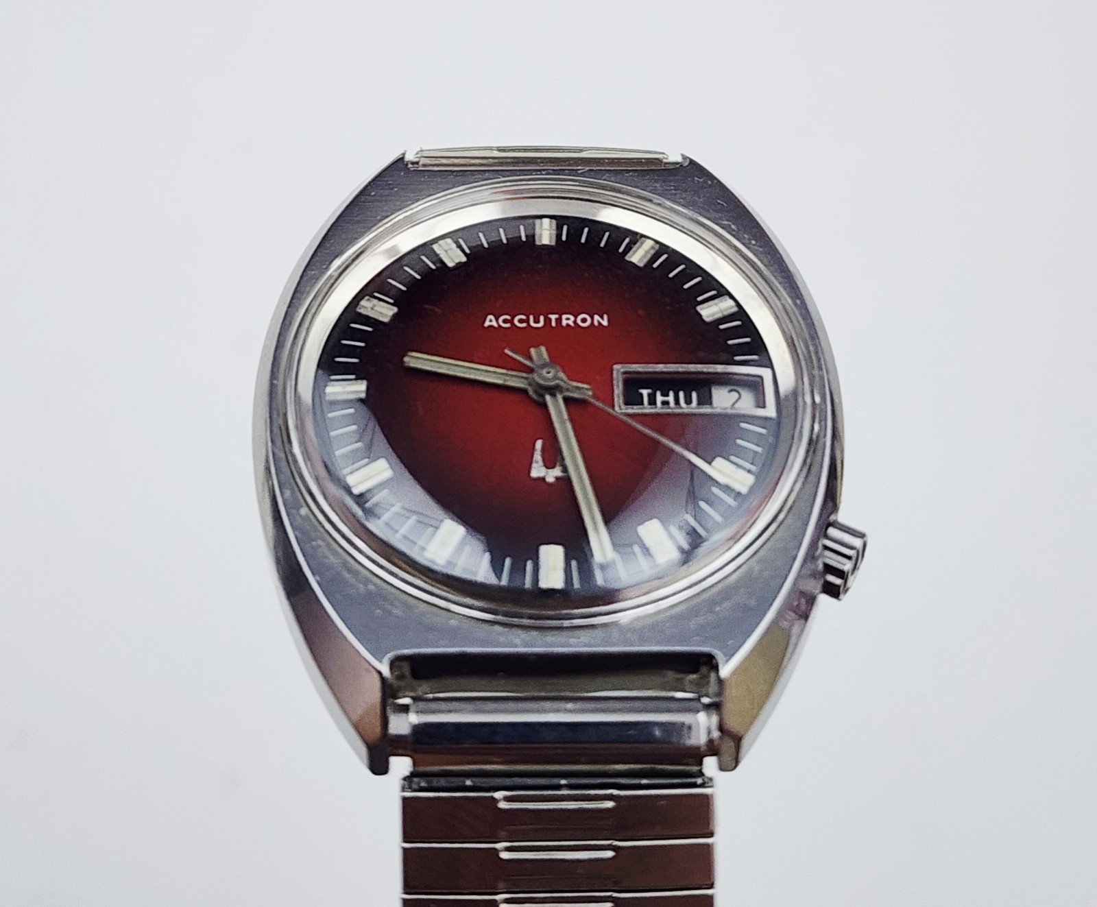 Men’s Vintage 1972 TUNING FORK Watch ACCUTRON Cal.2182