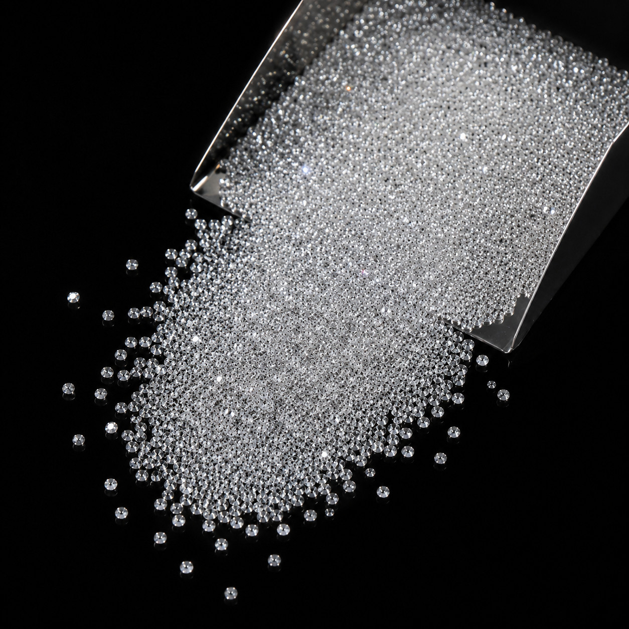 Lot of 1000 pcs Loose 1mm Round cut D color Lab Certified Diamond VVS1 Clarity