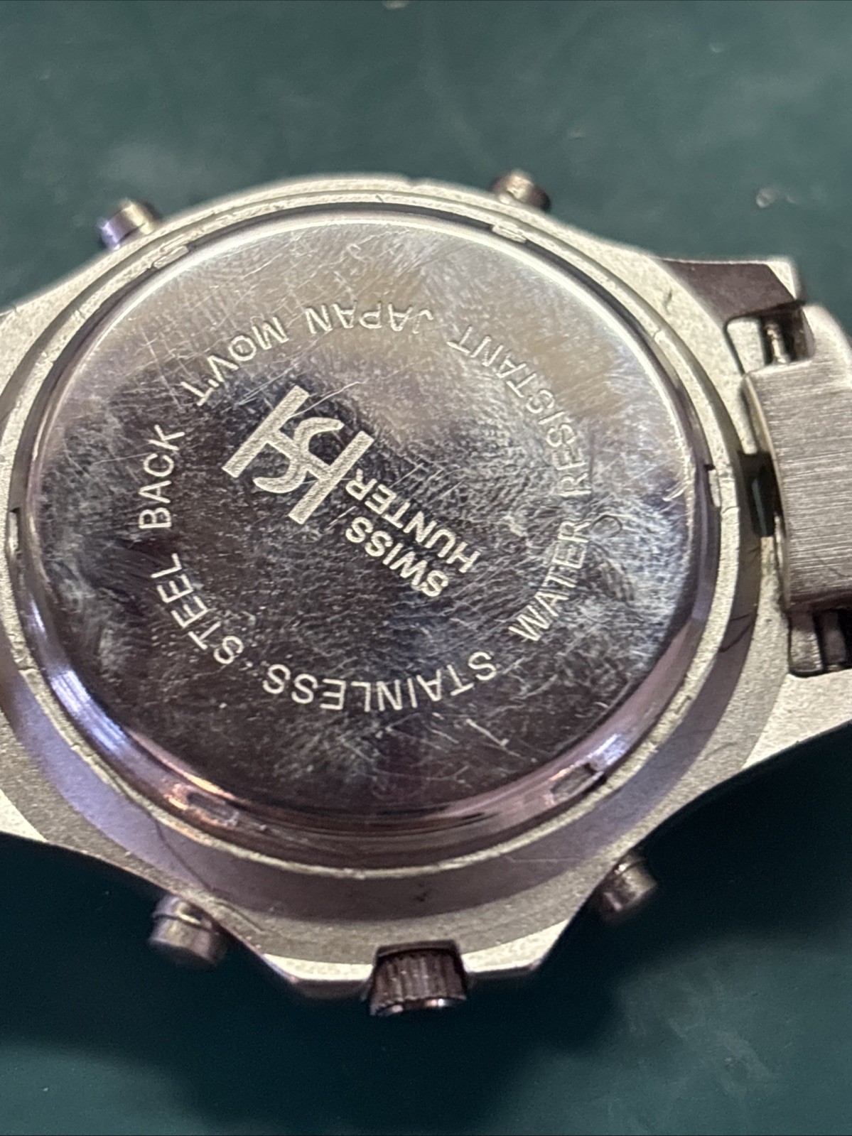 Dual Time Professional Ana-digit Swiss Hunter Parts Only
