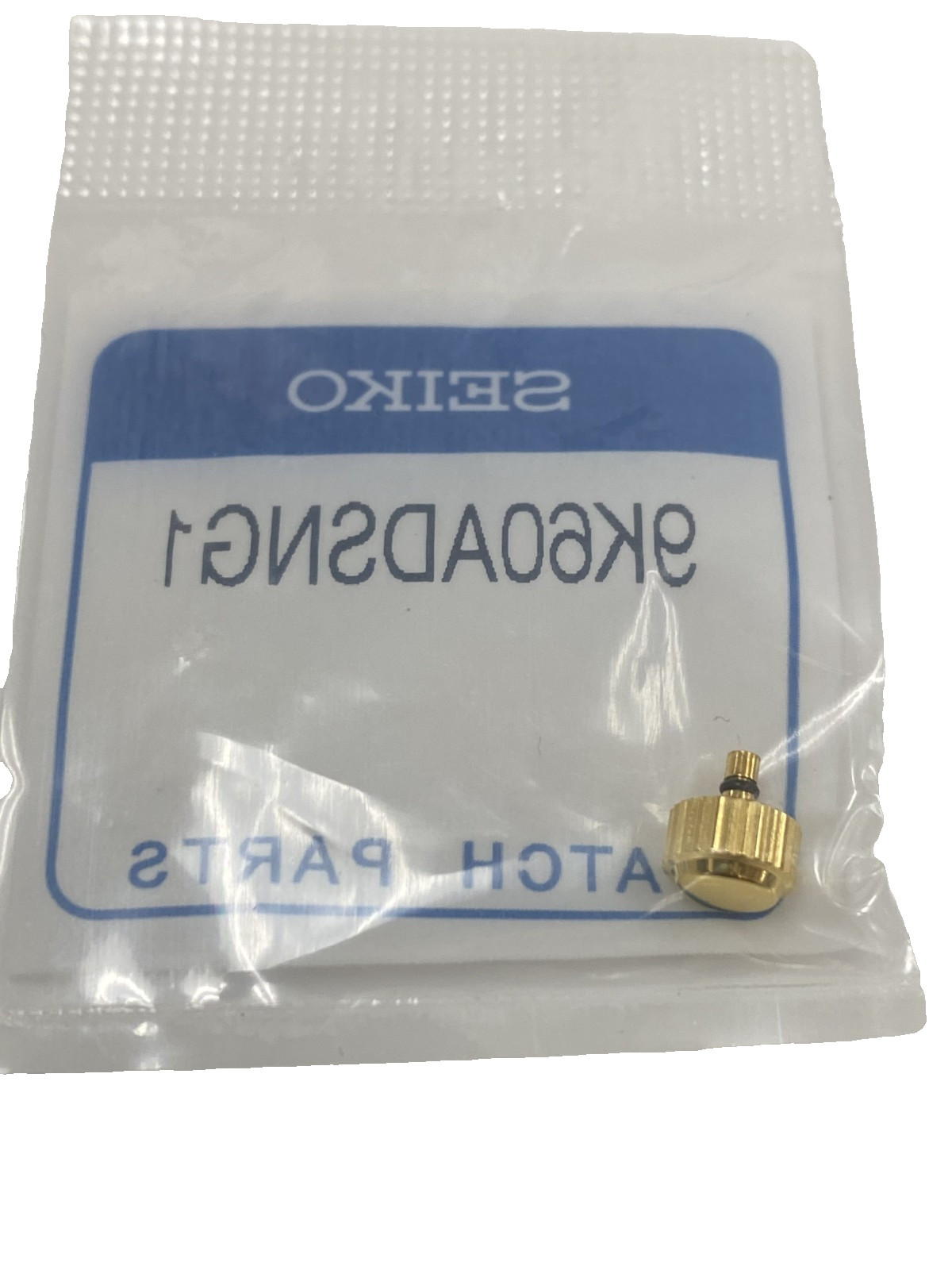 Original Seiko 9K60ADSNG1 Crown for 4R36-00G0/00W0, 7S36-04N0, SNZH60 SRP570