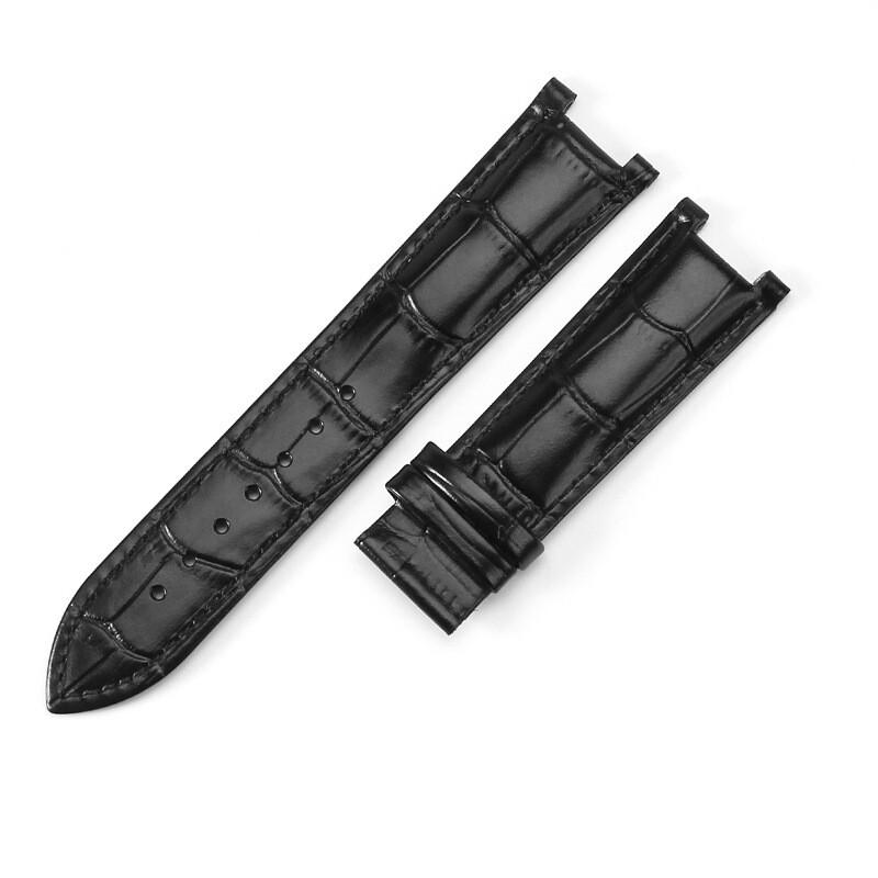 Genuine Leather Watch Strap 22mm Comfortable Durable Classic band fits Gucci