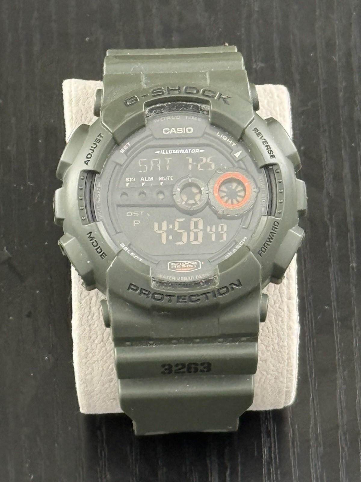 Casio G-Shock Watch Men’s GD 100MS Green