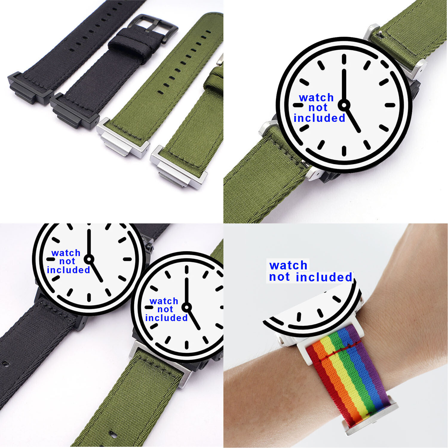 22mm to 16mm PC Watch Strap Connector for DW5600 DW-6900 9052 GA110 Adapter Tool