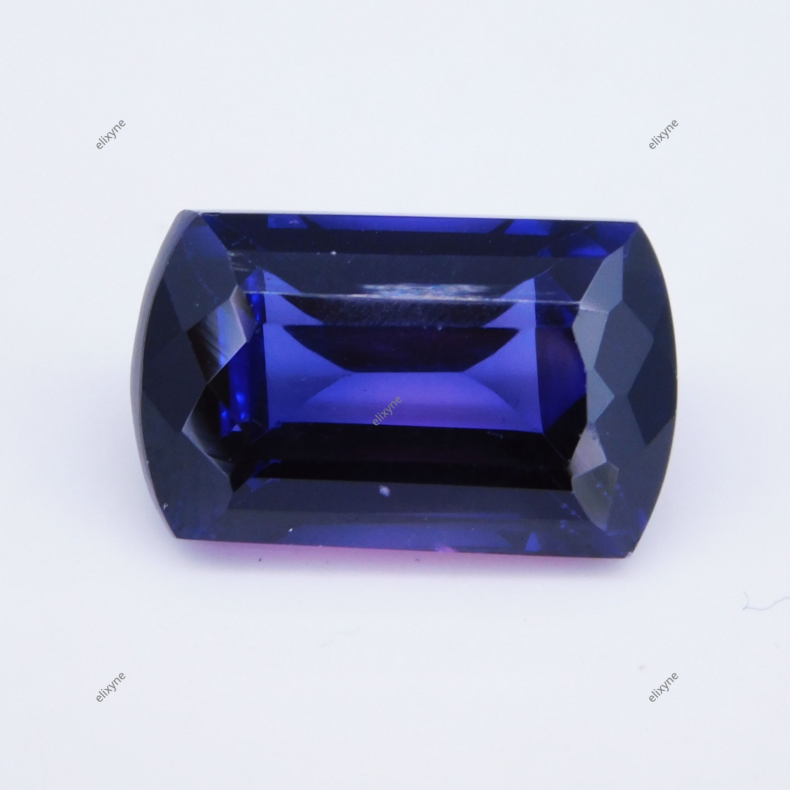 11.40 Ct Natural Montana Sapphire Purple Blue Loose Certified Gemstone