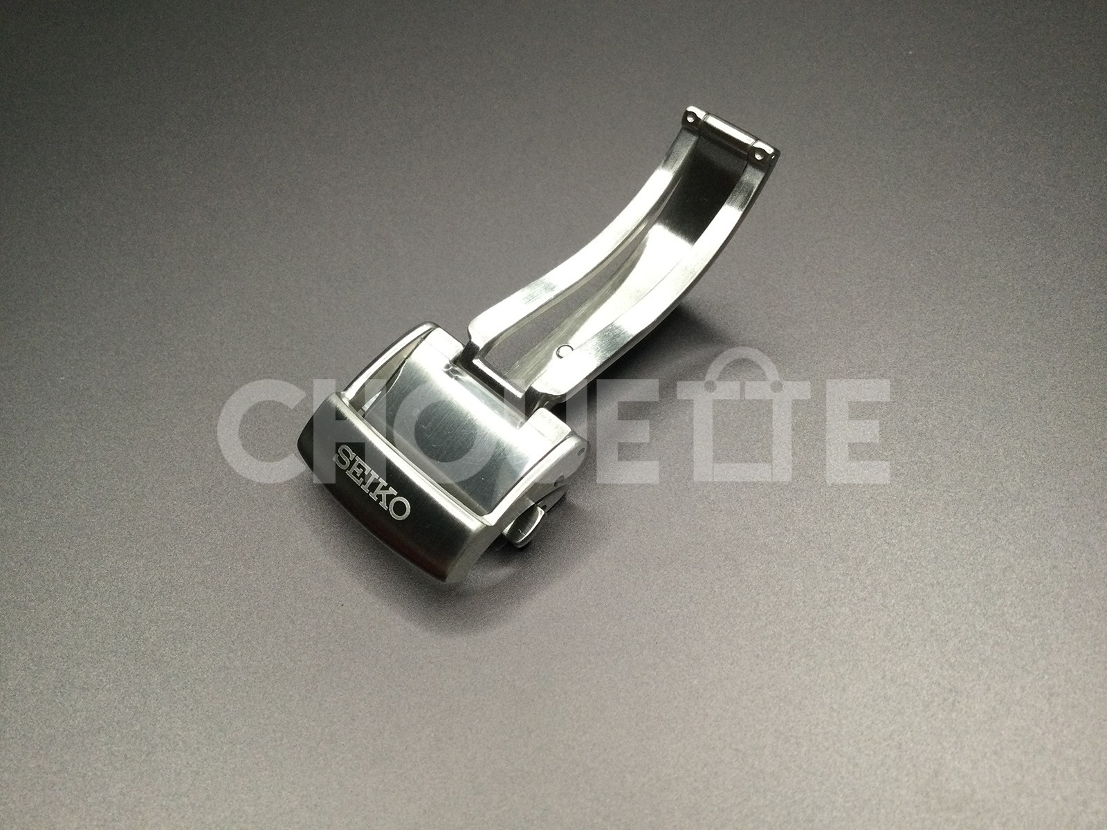 OEM Seiko 18MM Deployment SS Folding Buckle Clasp B23S51SA00W (Brushed Finish)