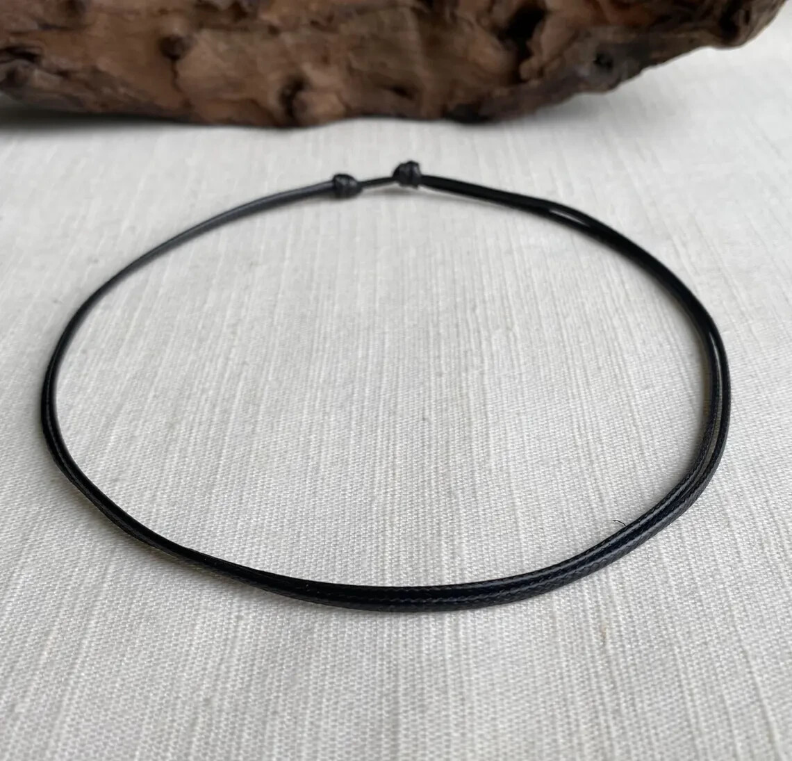 Pick Color & Size 1.5mm Water Resistant Polyester Cord Necklace Unisex Adjustabl