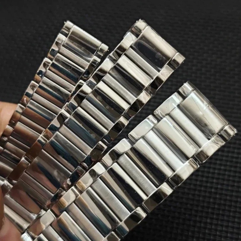 16 19 23mm Replacement Stainless Steel Watch Bracelet Band For Cartier Tank Must
